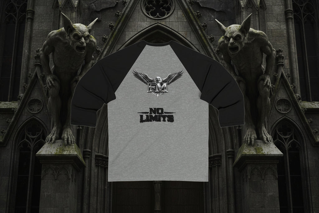 Baseball Tee — "Be Freak Mode" Athletic Logo Raglan