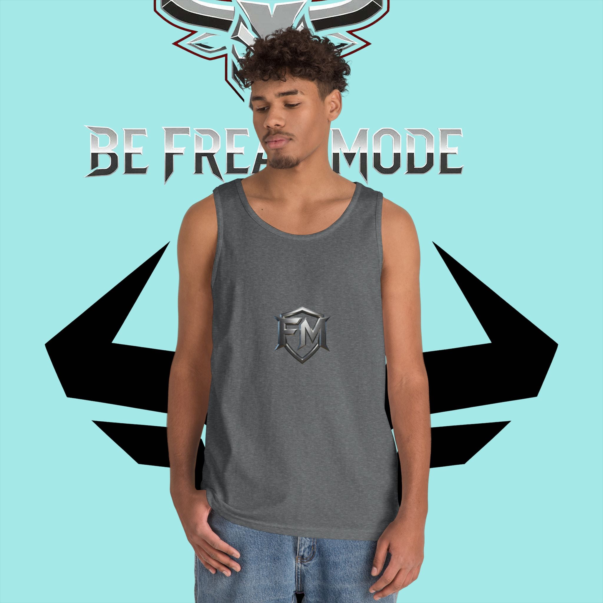 Be Freak Mode — Tank Top Unisex | Algodón Premium | Gimnasio & Lifestyle