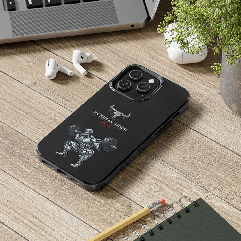 Be Freak Mode Bull Tough Phone Case — Motivational Protective iPhone Case