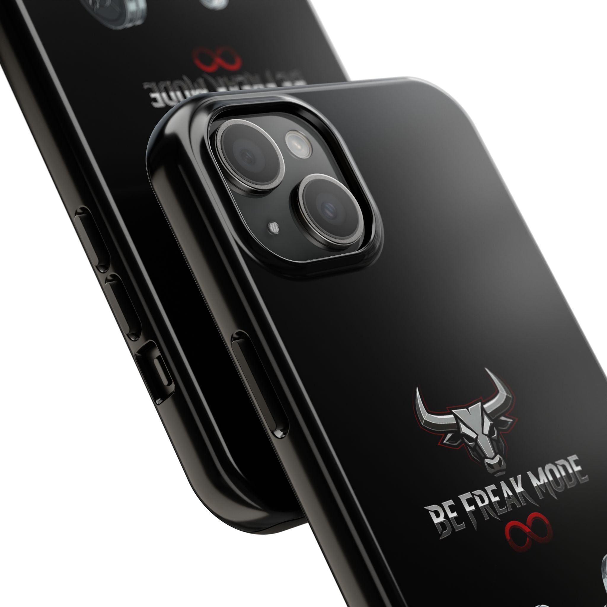 Be Freak Mode Bull Tough Phone Case — Motivational Protective iPhone Case