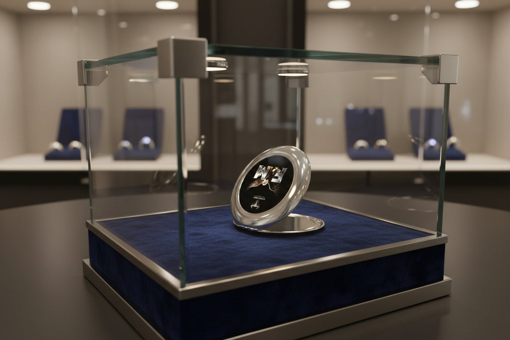 Compact Travel Mirror — Eagle FM Logo Pocket Mirror (Be Freak Mode)