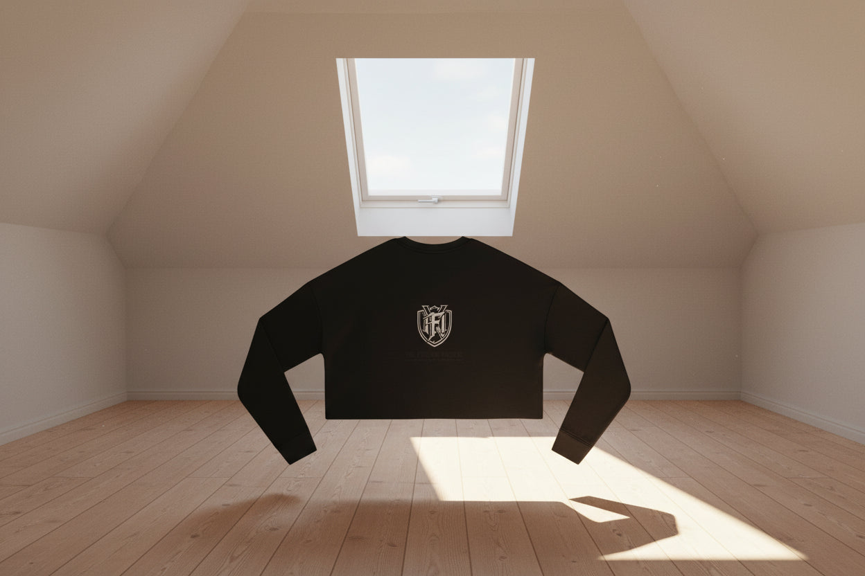 Be Freak Mode™ Cropped Sweatshirt – Break the Pattern | Empowered Streetwear