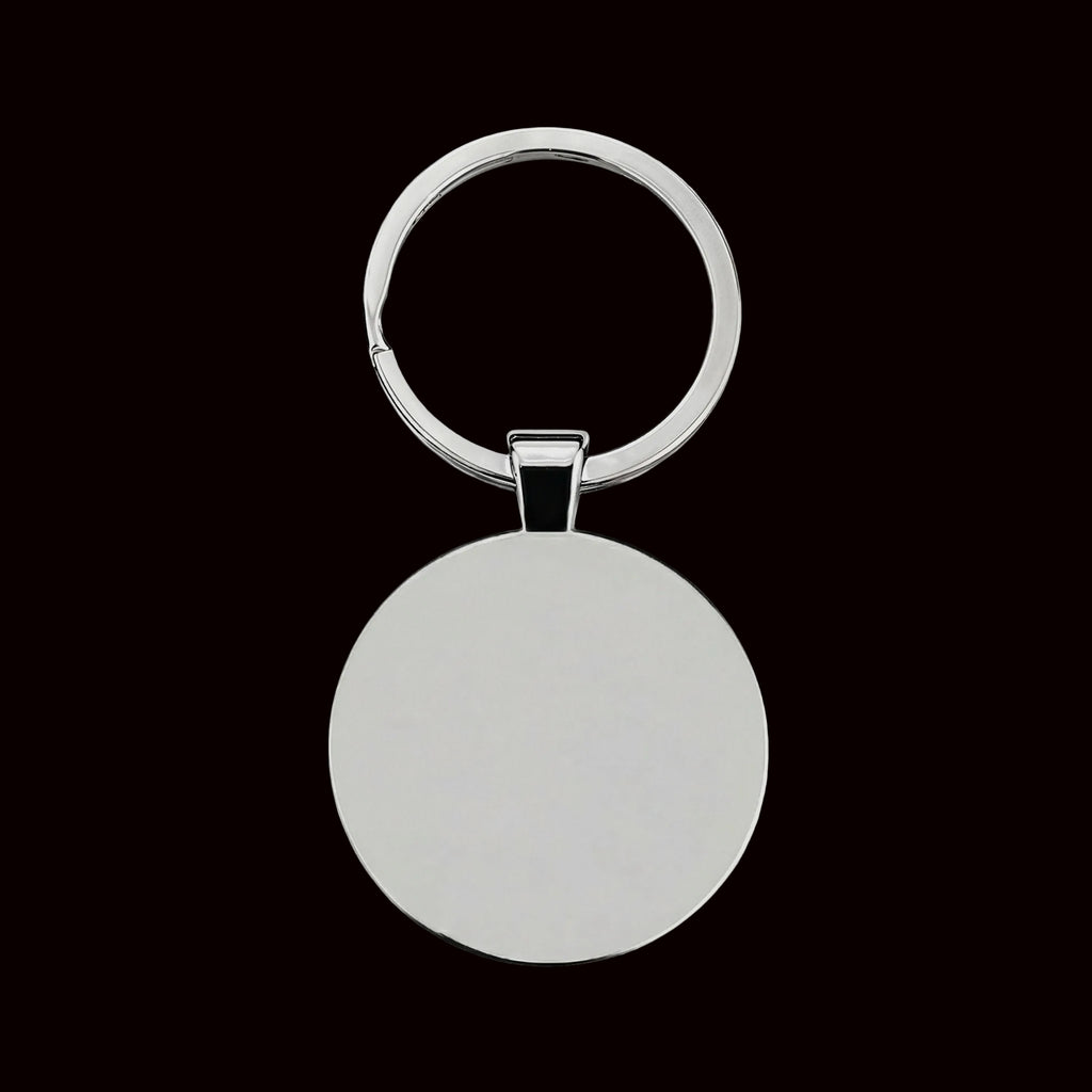 Round Stainless Steel Keychain — "Be Freak Mode" Motivational Key Ring