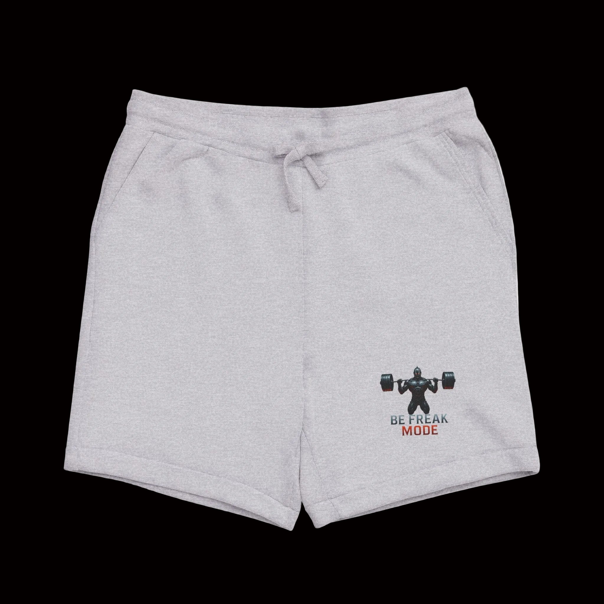 Be Ready Mode Sweatshorts — Retro Gaming Graphic Black Lounge Shorts