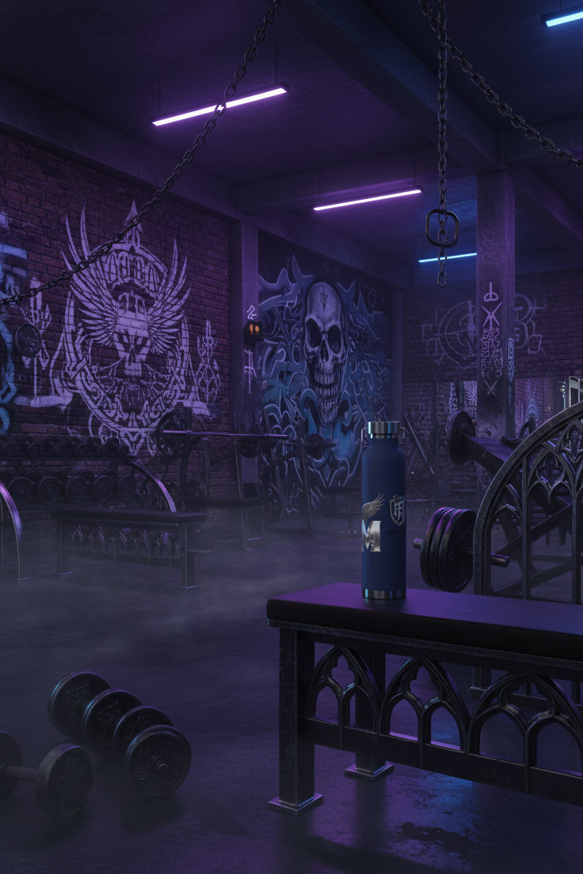 Insulated 22oz Copper Bottle — Eagle Crest Design | Made to Move Differently Thermos