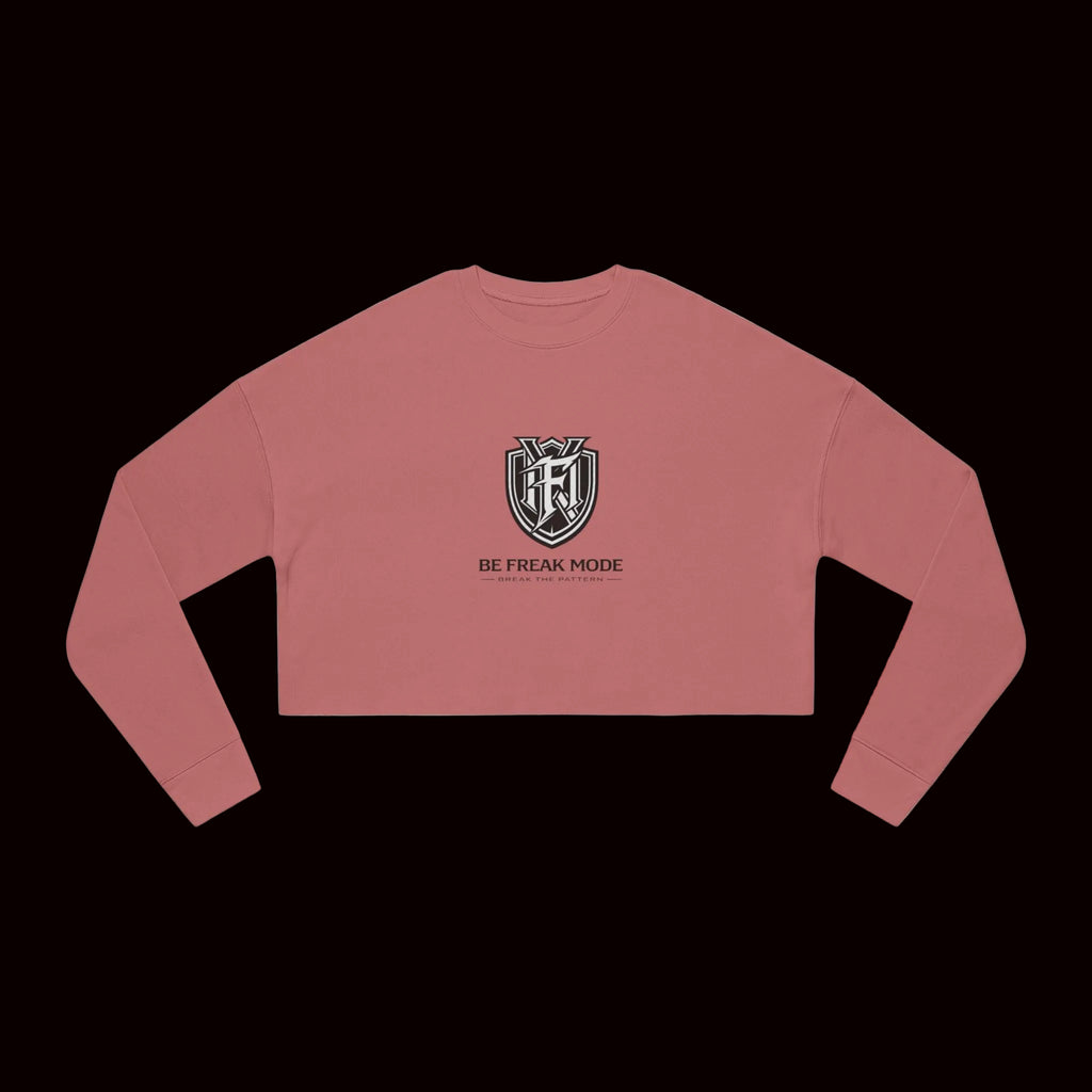 Be Freak Mode™ Cropped Sweatshirt – Break the Pattern | Empowered Streetwear