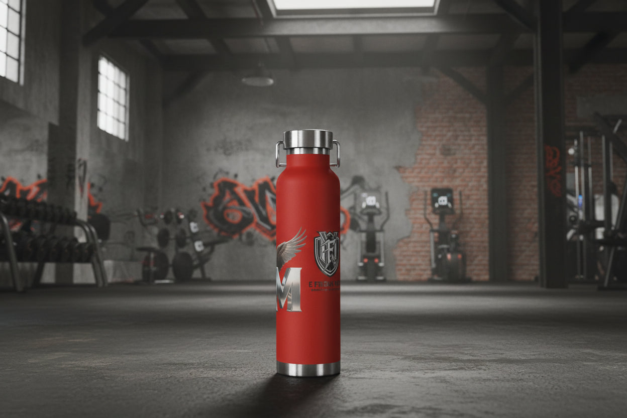 Insulated 22oz Copper Bottle — Eagle Crest Design | Made to Move Differently Thermos