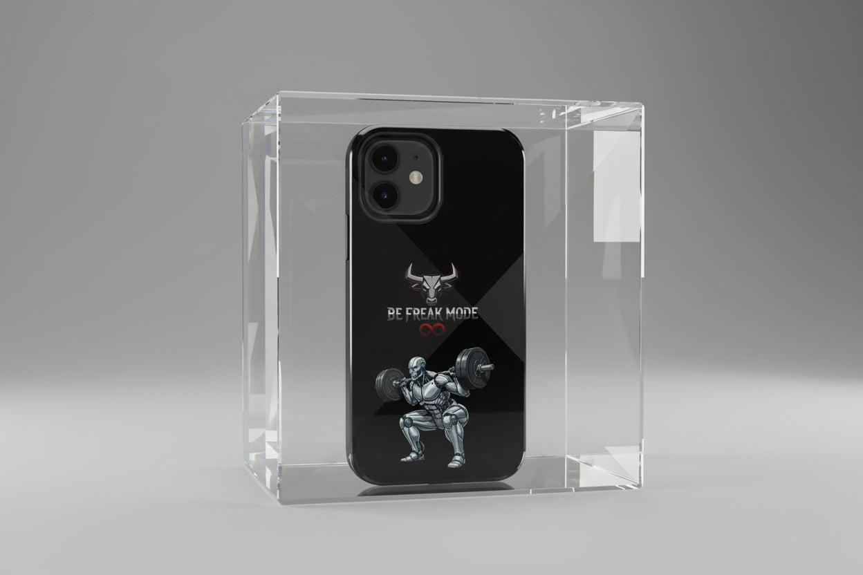 Be Freak Mode Bull Tough Phone Case — Motivational Protective iPhone Case