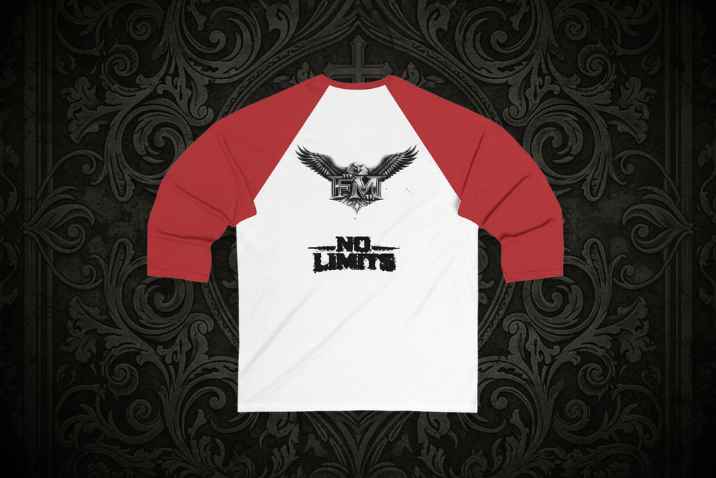 Baseball Tee — "Be Freak Mode" Athletic Logo Raglan