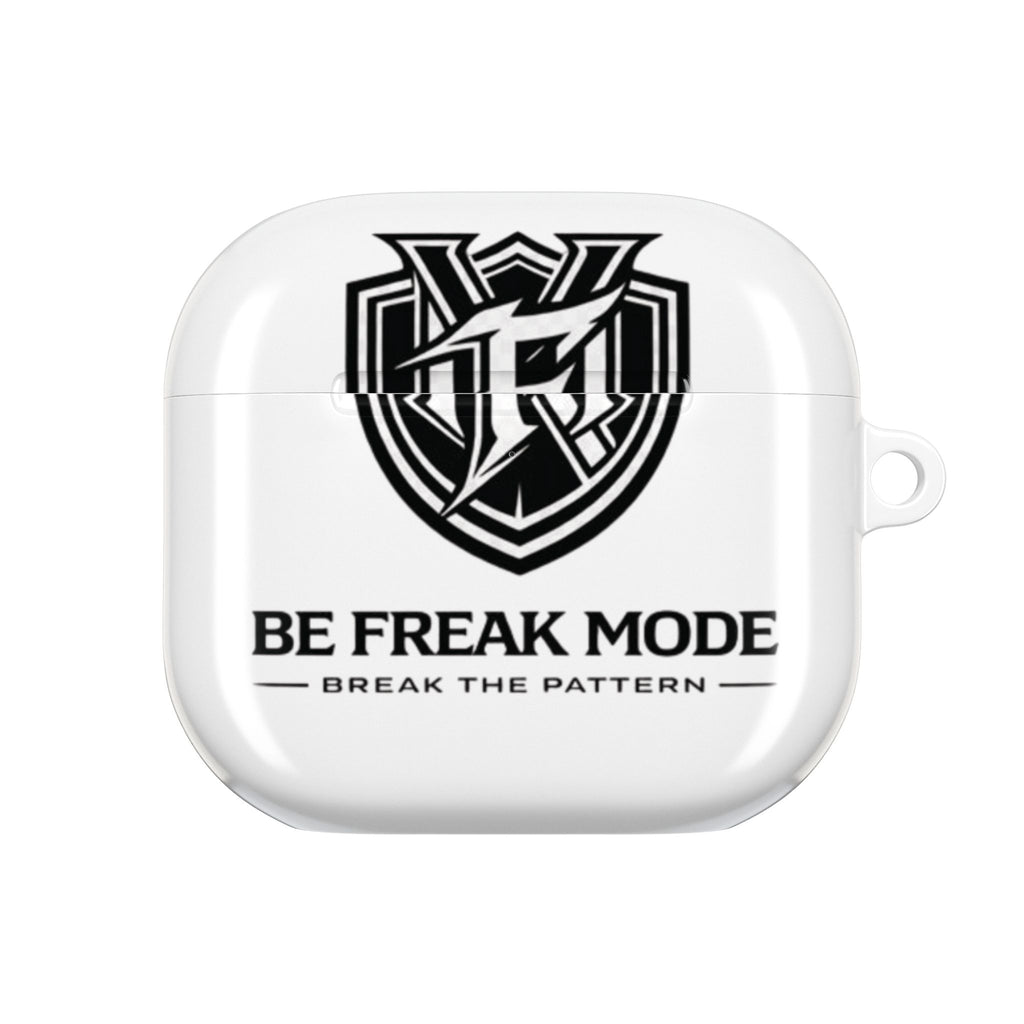 Be Freak Mode AirPod Case — Bold Shield & Bull Graphic, ‘Break the Pattern’