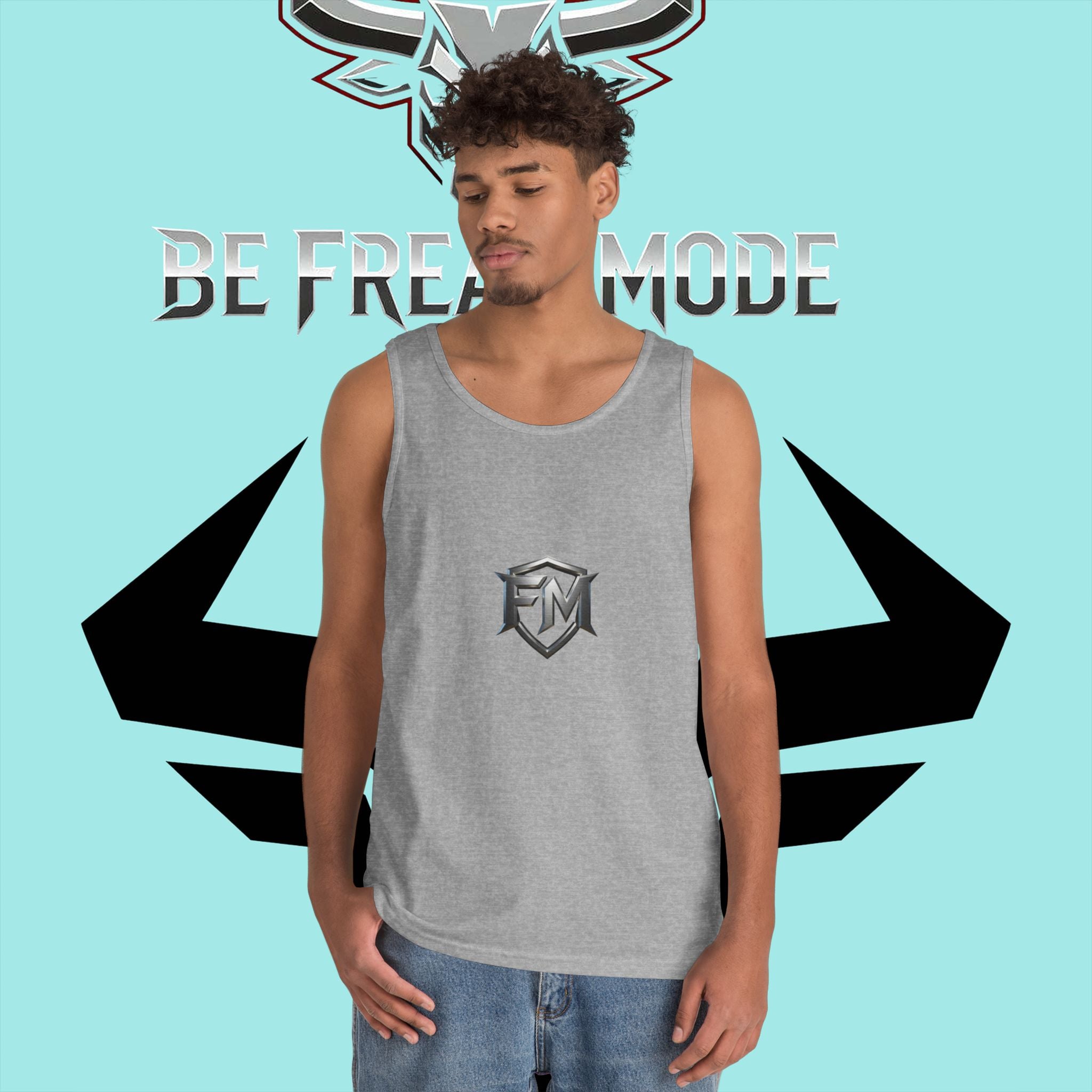 Be Freak Mode — Tank Top Unisex | Algodón Premium | Gimnasio & Lifestyle