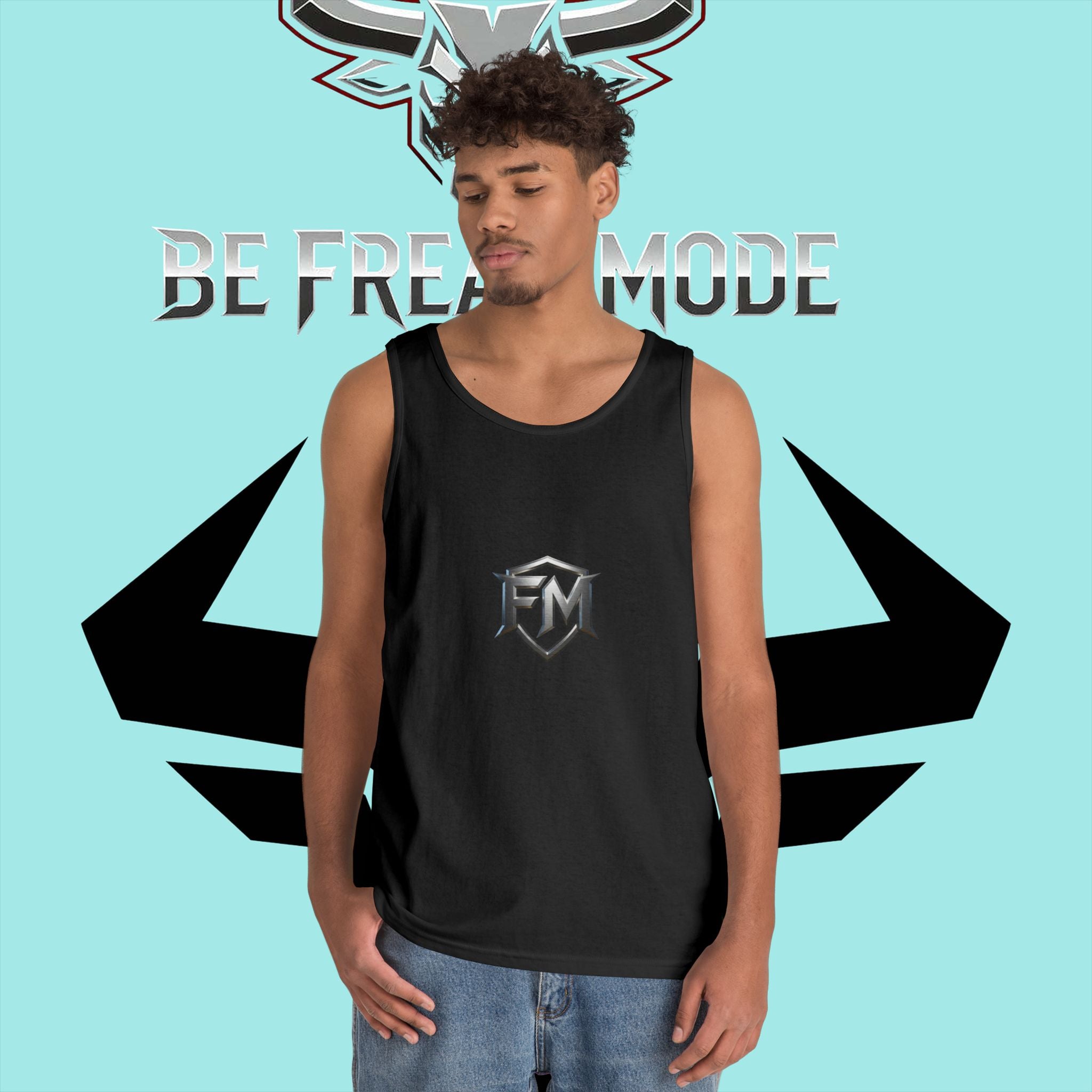 Be Freak Mode — Tank Top Unisex | Algodón Premium | Gimnasio & Lifestyle