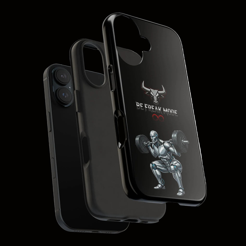 Be Freak Mode Bull Tough Phone Case — Motivational Protective iPhone Case