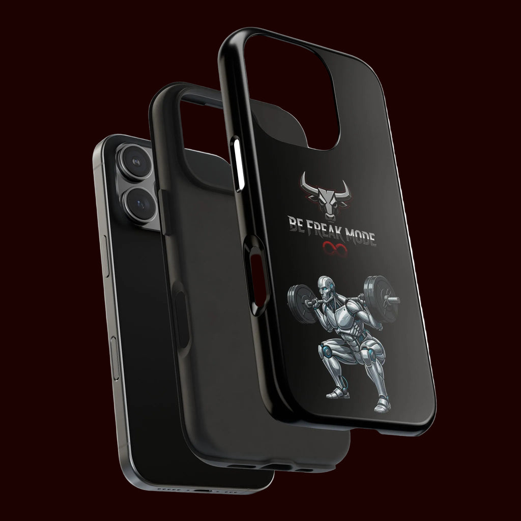Be Freak Mode Bull Tough Phone Case — Motivational Protective iPhone Case