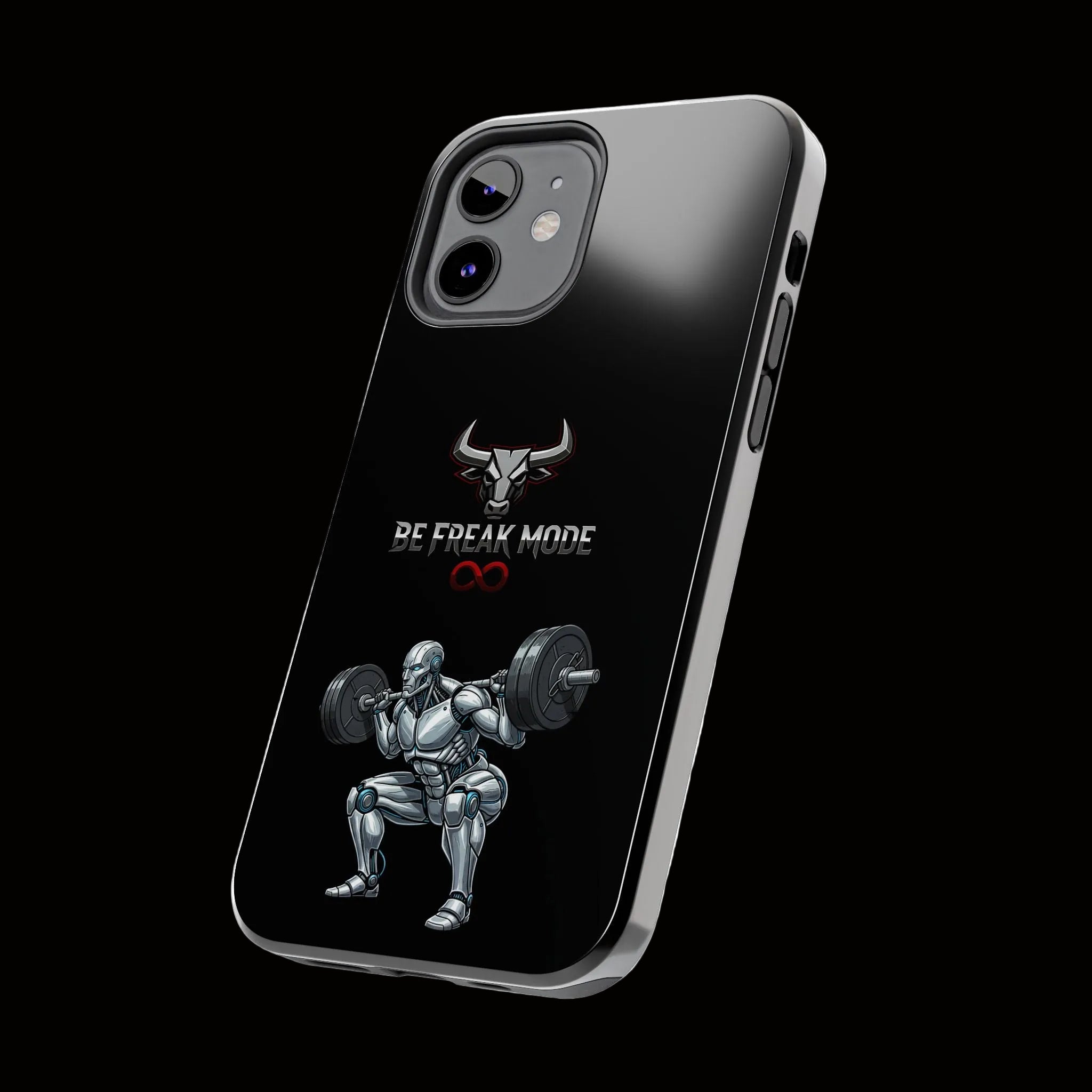 Be Freak Mode Bull Tough Phone Case — Motivational Protective iPhone Case