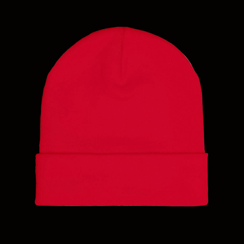 Embroidered Bull Skull Beanie — Premium Knit Winter Hat | Be Freak Mode