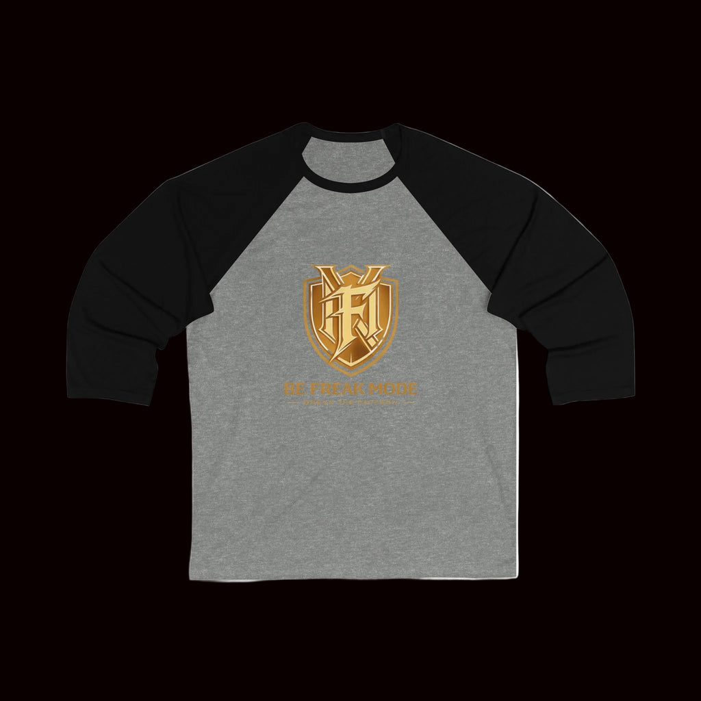 Baseball Tee — "Be Freak Mode" Athletic Logo Raglan
