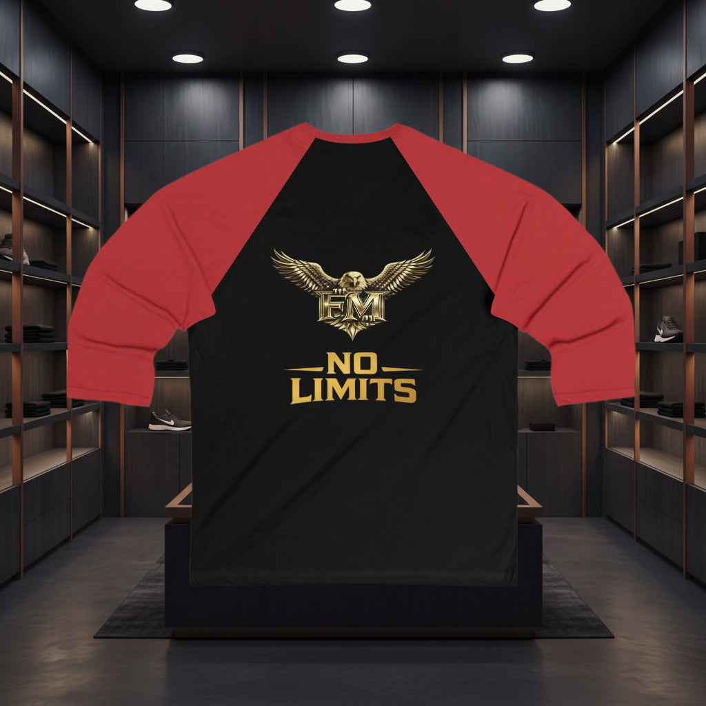 Baseball Tee — "Be Freak Mode" Athletic Logo Raglan