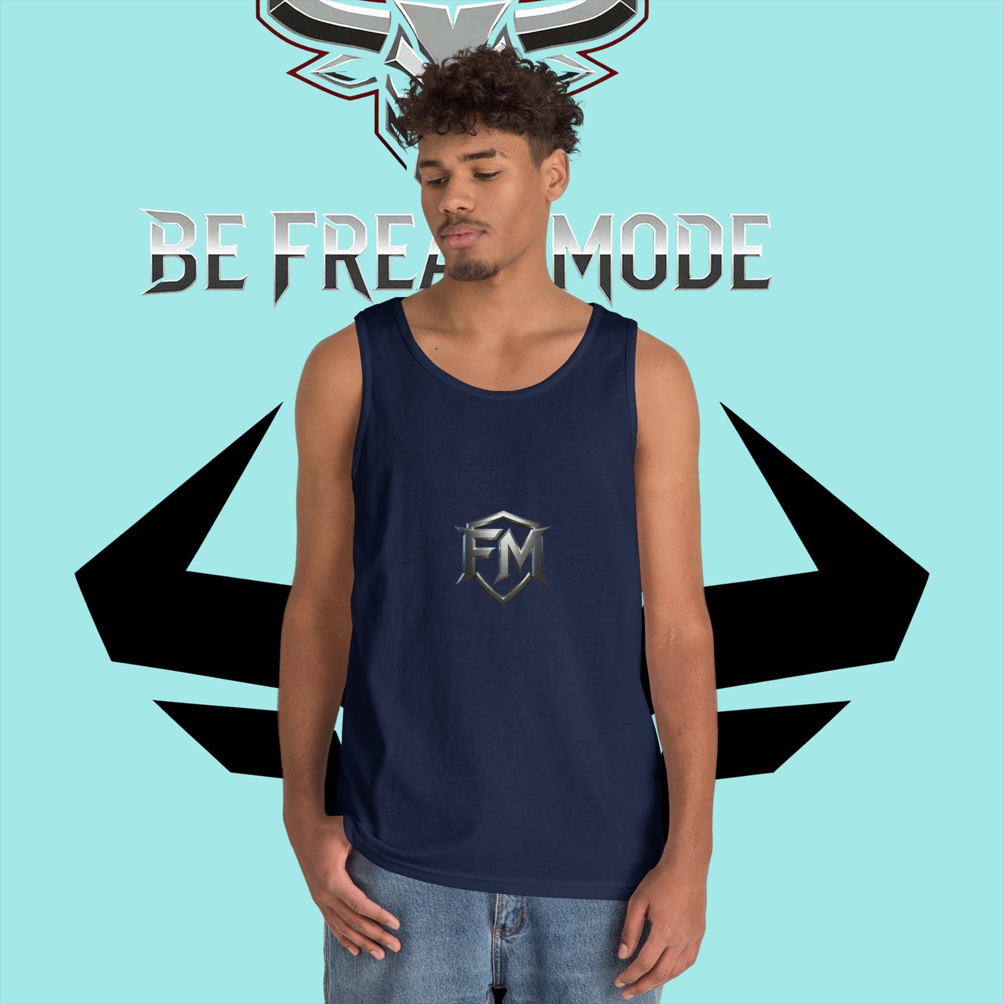 Be Freak Mode — Tank Top Unisex | Algodón Premium | Gimnasio & Lifestyle