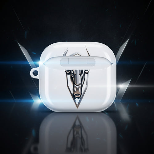 Be Freak Mode AirPod Case — Bold Shield & Bull Graphic, ‘Break the Pattern’