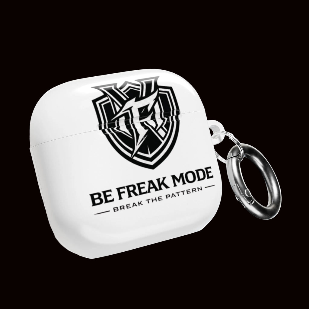 Be Freak Mode AirPod Case — Bold Shield & Bull Graphic, ‘Break the Pattern’