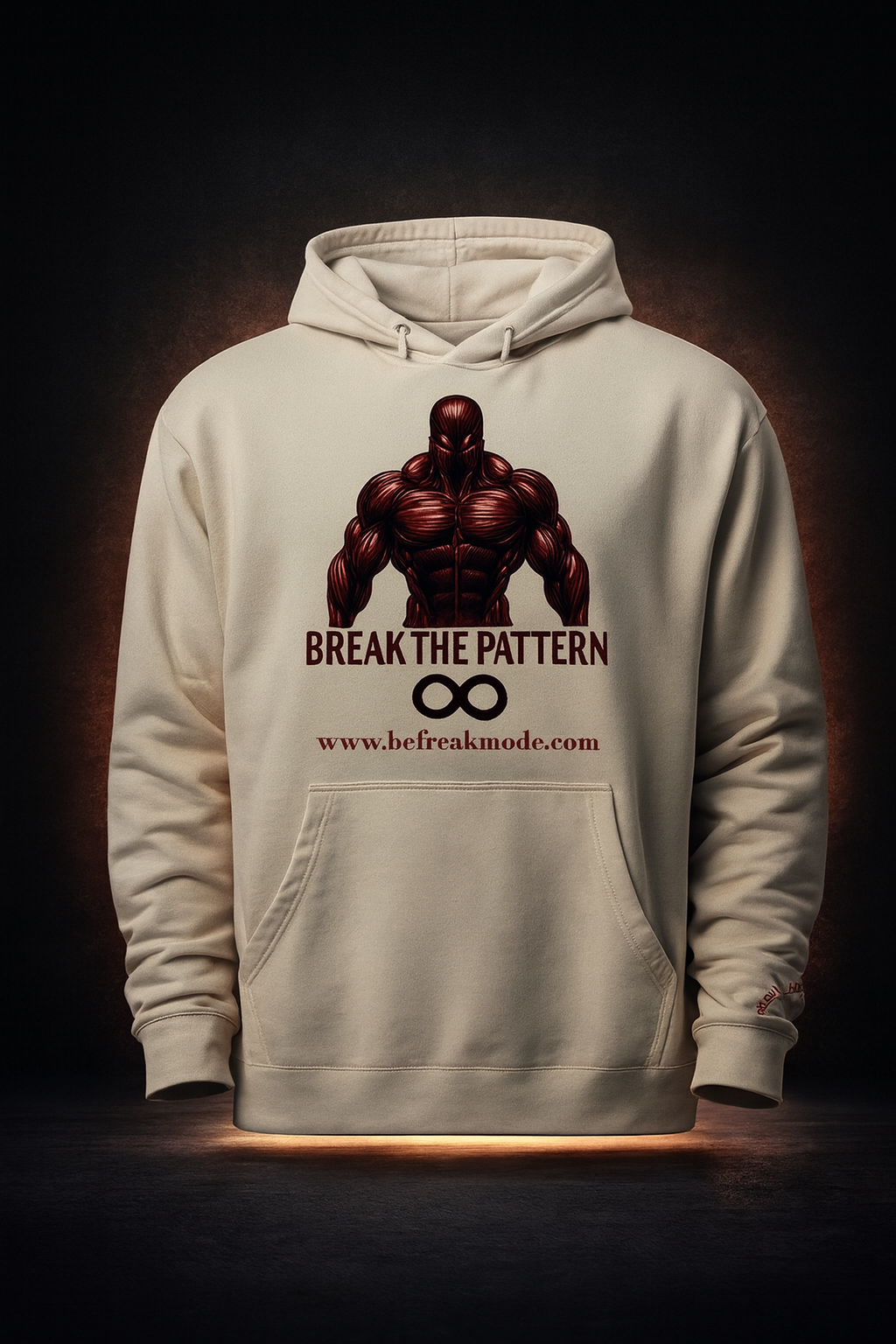 Break The Pattern Hoodie – Dusty Sage | Be Freak Mode