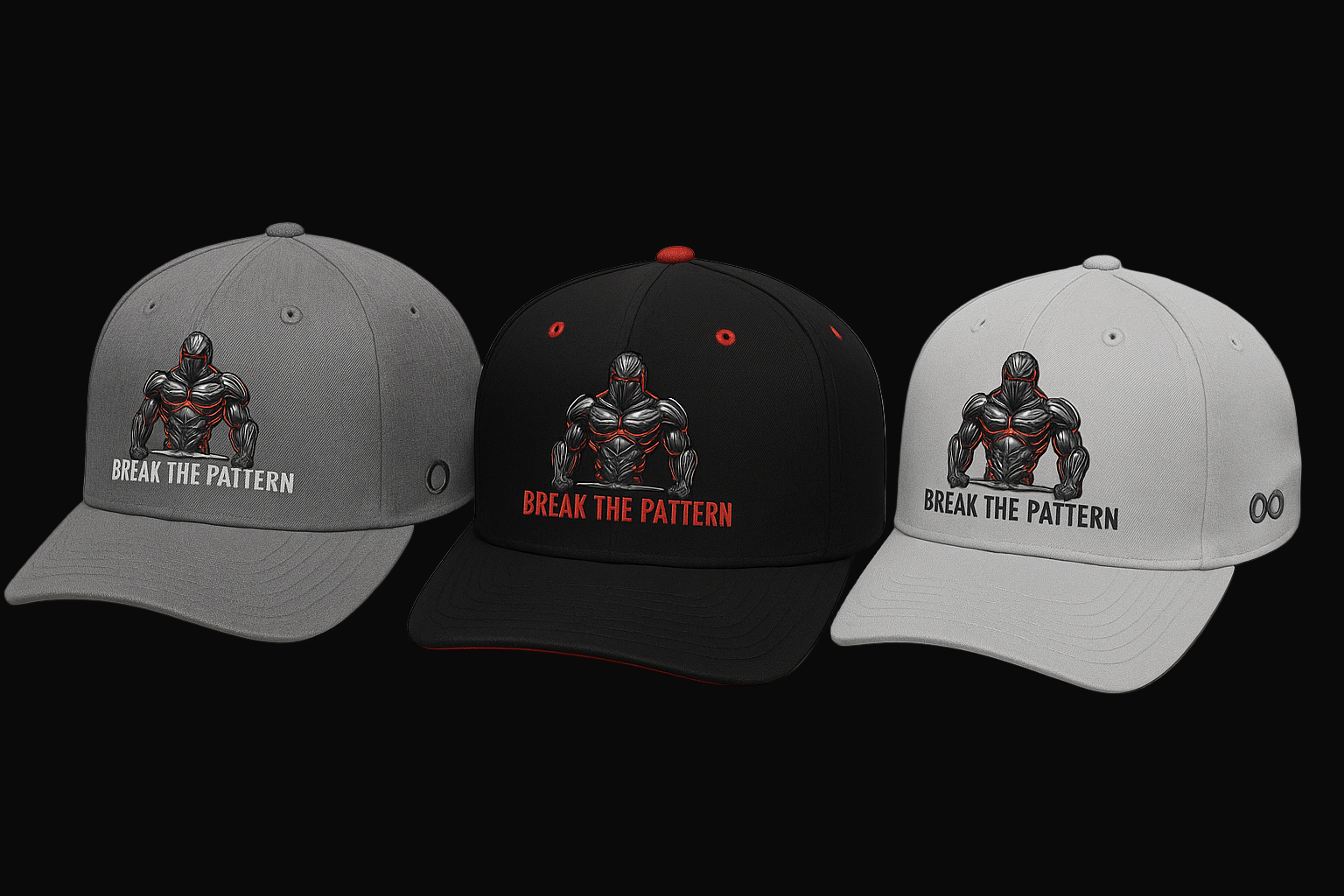 Be Freak Mode Structured Cap – Black Edition