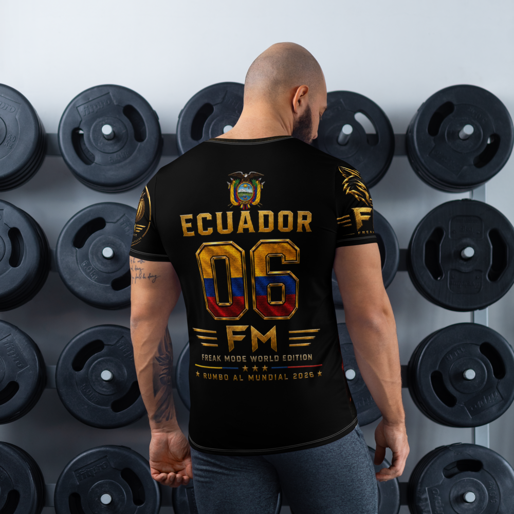 FM Ecuador World Edition Athletic Shirt – World Cup 2026 Fan Collection