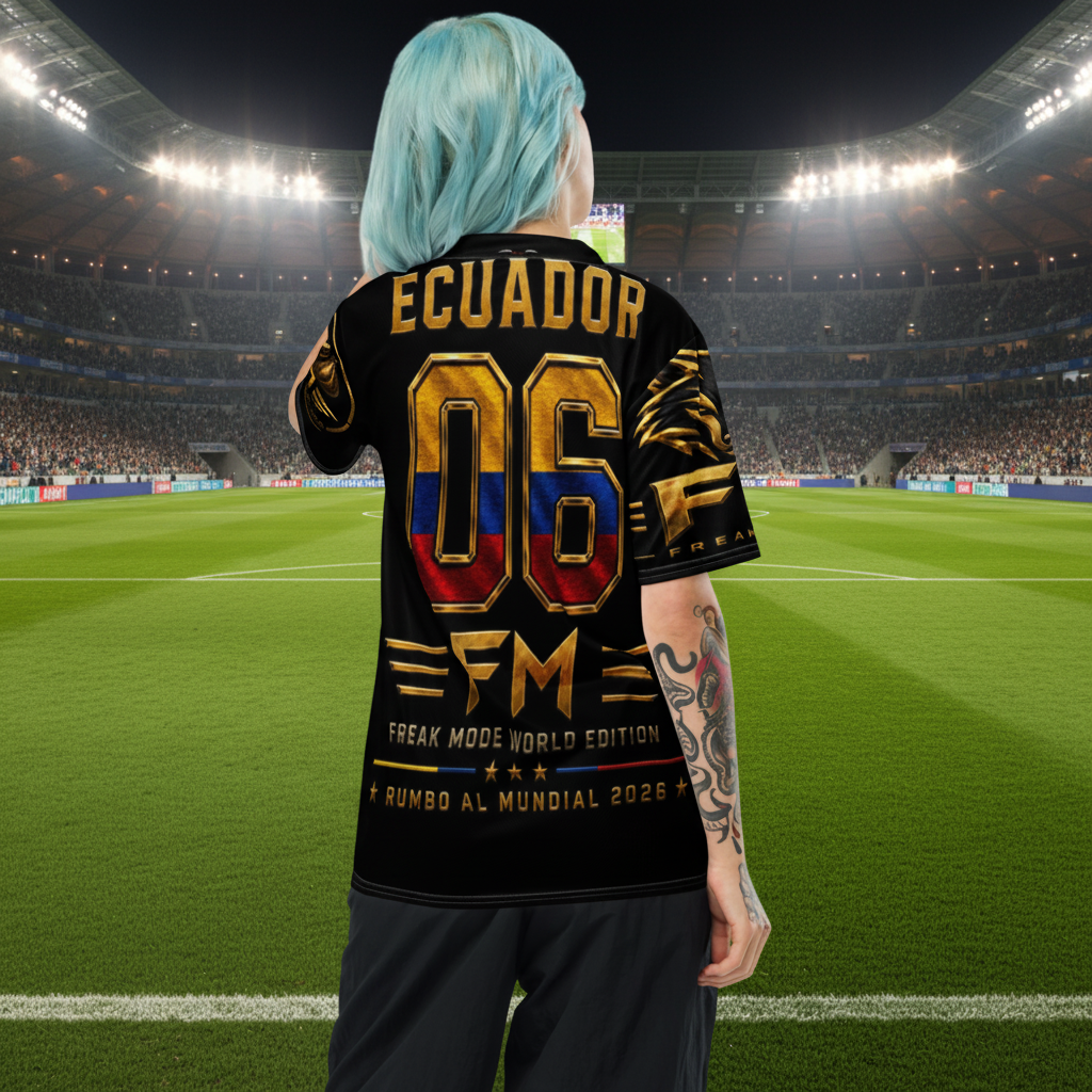 FM Ecuador World Edition Athletic Shirt – Road to World Cup 2026 Collection