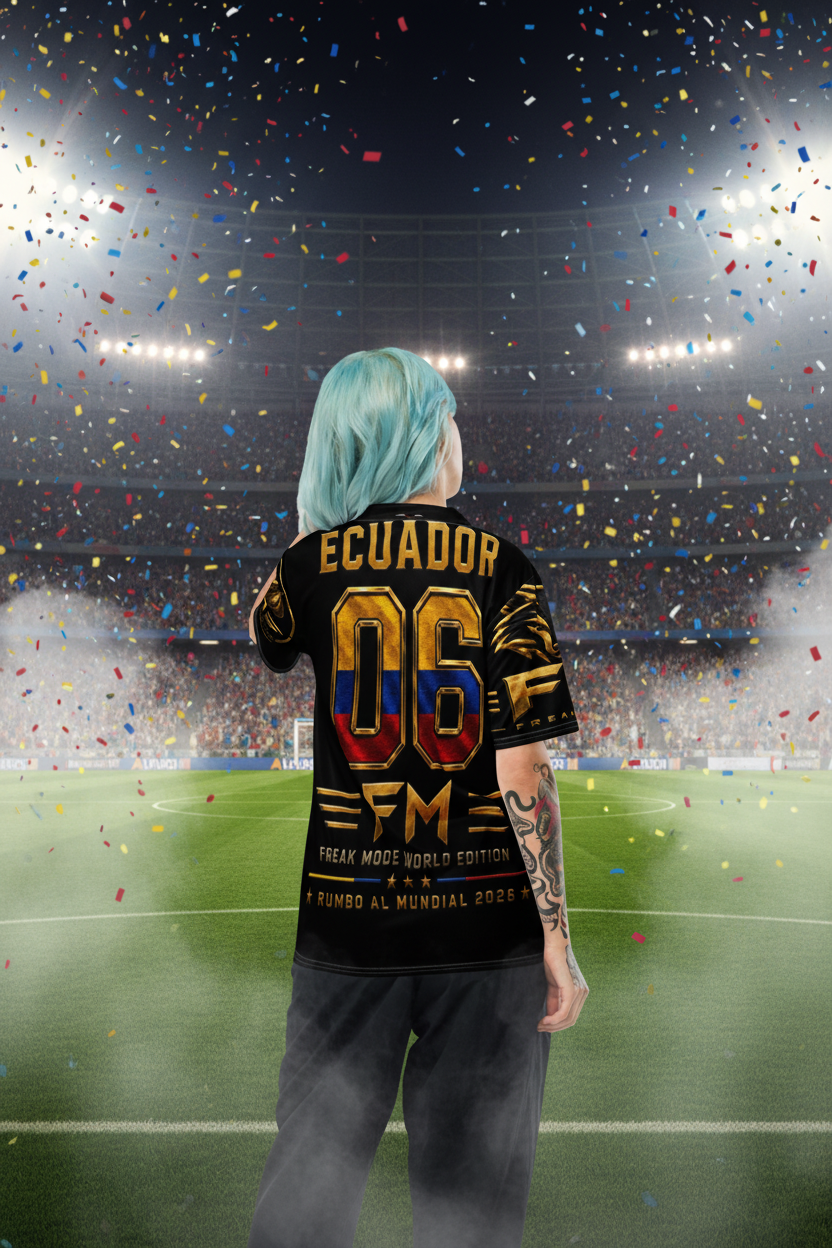 FM Ecuador World Edition Athletic Shirt – Road to World Cup 2026 Collection