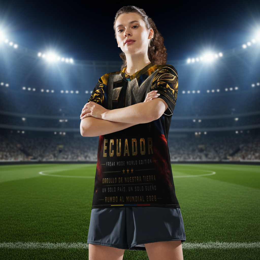 FM Ecuador World Edition Athletic Shirt – Road to World Cup 2026 Collection