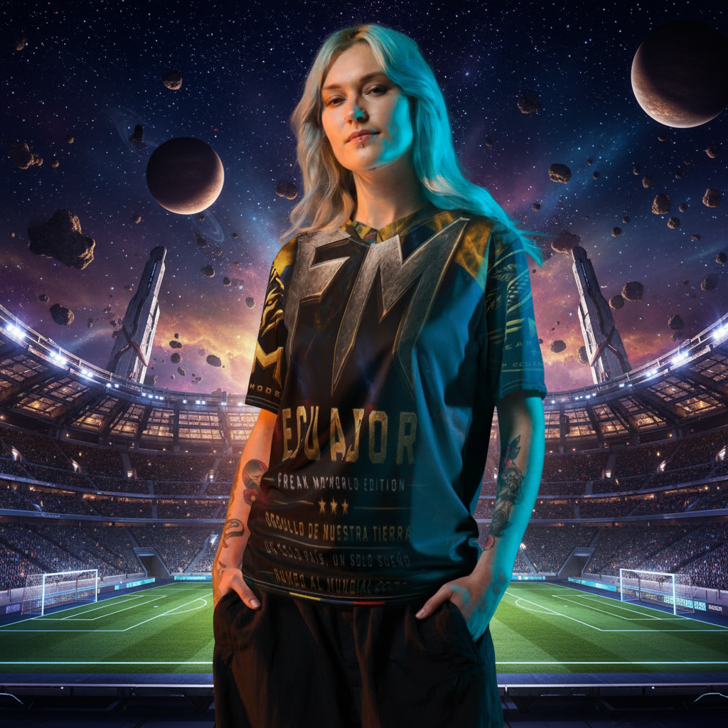 FM Ecuador World Edition Athletic Shirt – Road to World Cup 2026 Collection
