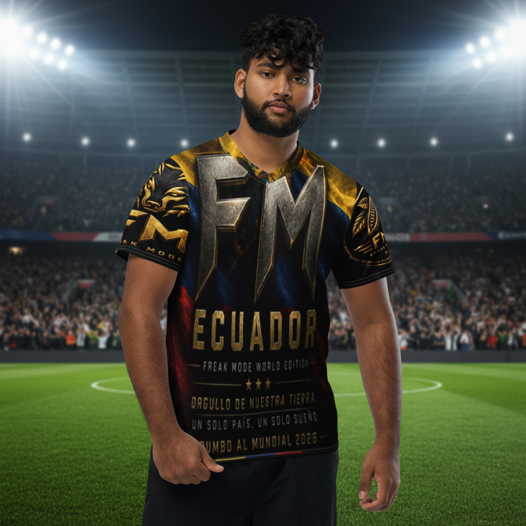 FM Ecuador World Edition Athletic Shirt – Road to World Cup 2026 Collection