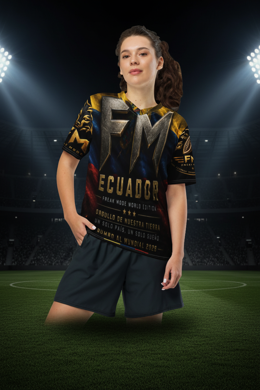 FM Ecuador World Edition Athletic Shirt – Road to World Cup 2026 Collection
