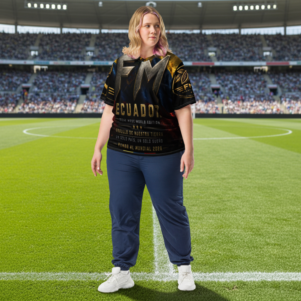 FM Ecuador World Edition Athletic Shirt – Road to World Cup 2026 Collection