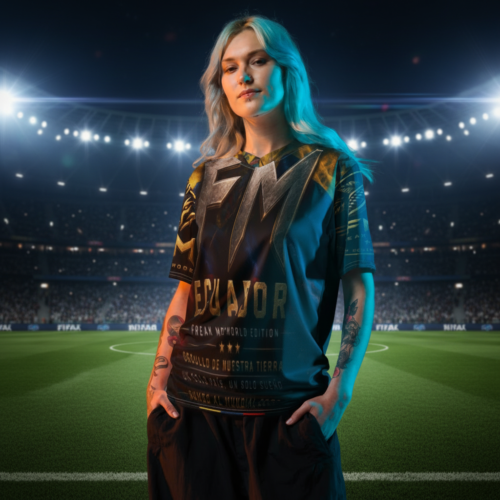 FM Ecuador World Edition Athletic Shirt – Road to World Cup 2026 Collection