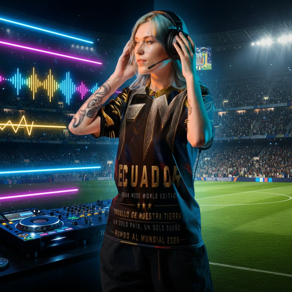 FM Ecuador World Edition Athletic Shirt – Road to World Cup 2026 Collection