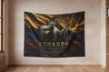 Ecuador World Cup 2026 Wall Tapestry – FM Freak Mode World Edition Flag Decor